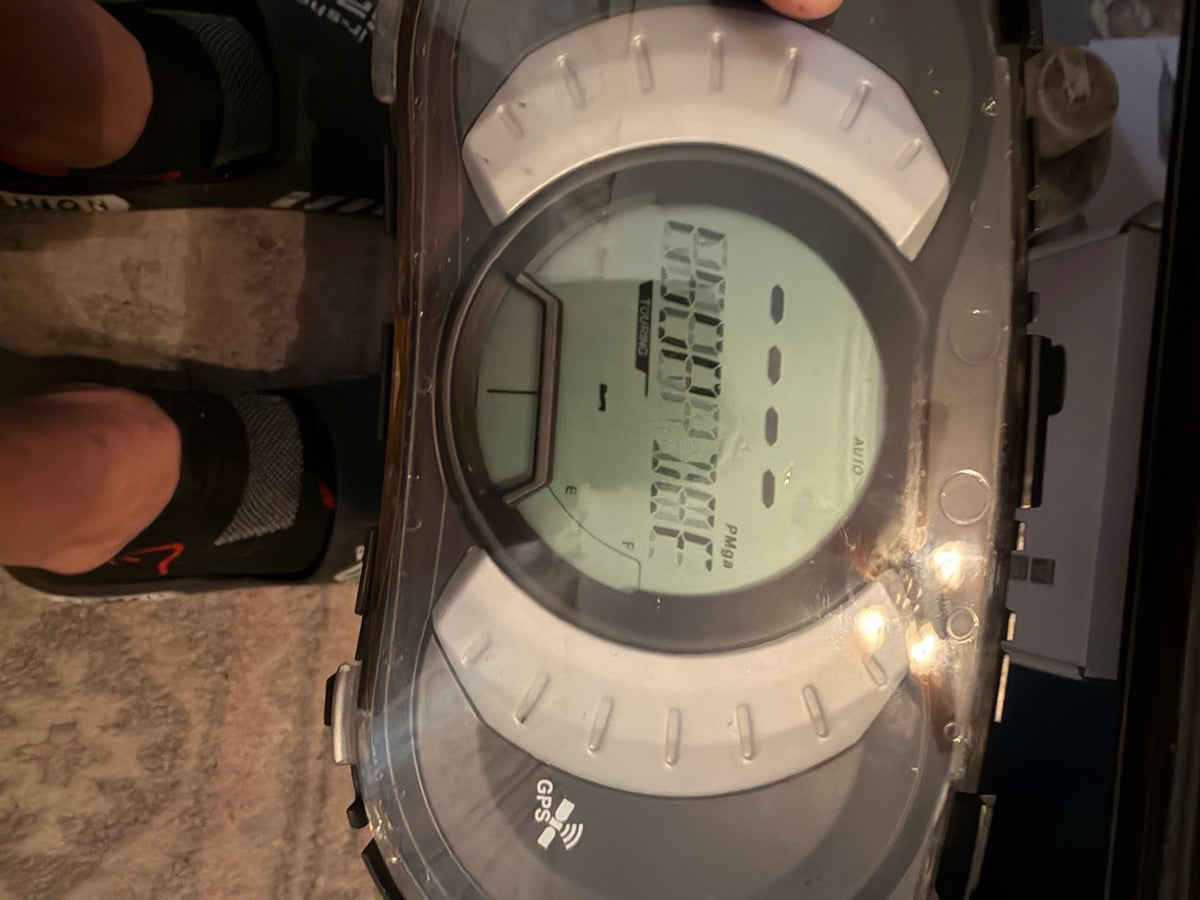 BRP Sea-Doo gauge cluster after restoration