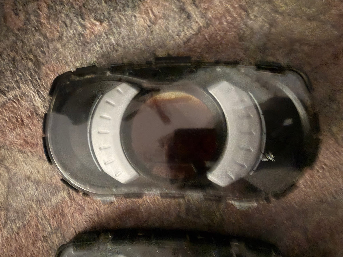 BRP Sea-Doo display before restoration