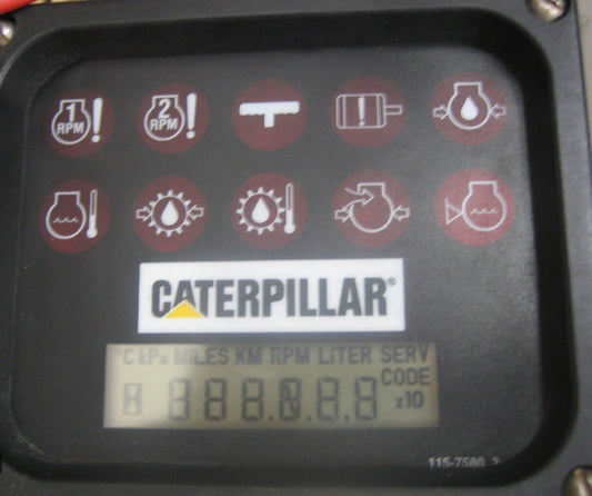 Caterpillar CAT Marine 198-9749 engine monitor display