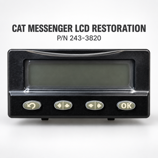 Caterpillar CAT Messenger 243-3820 LCD restoration service