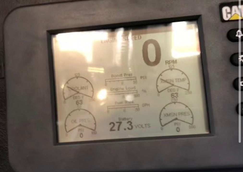 Caterpillar MINI MDP 4-inch display LCD restoration