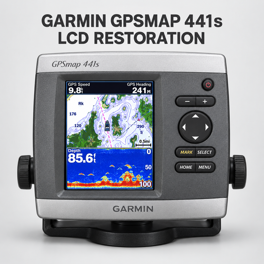 Garmin GPSMAP 441s LCD restoration service
