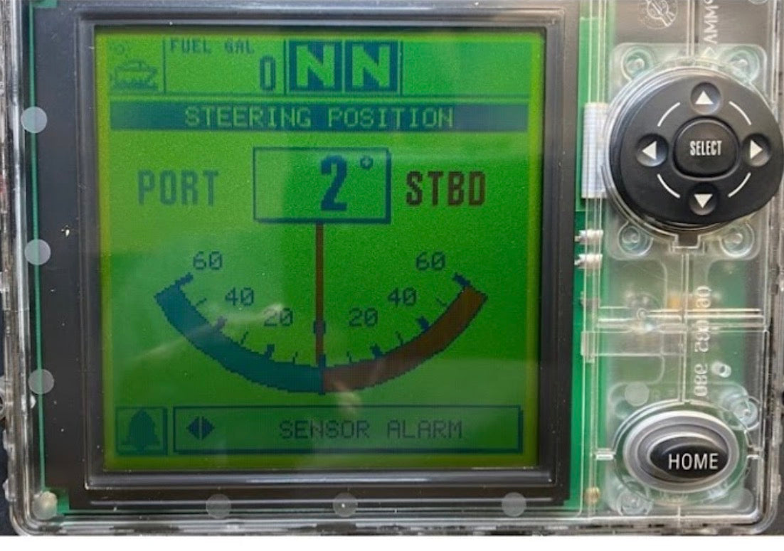 Cummins DieselView SC5000 display operating after LCD restoration